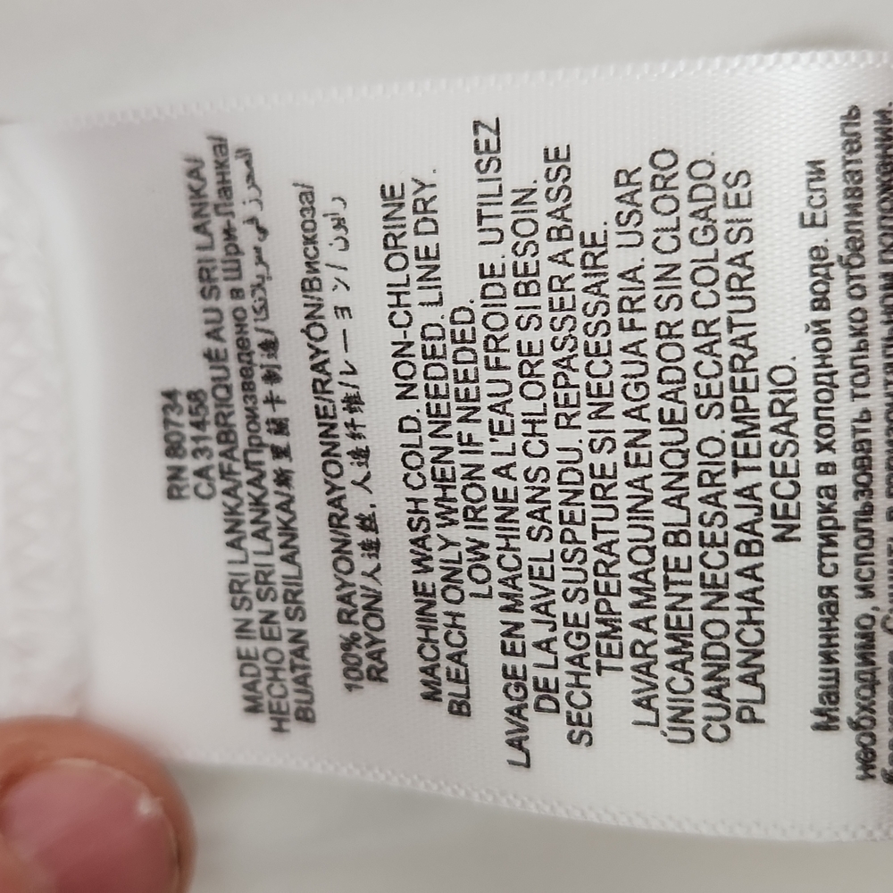 Bcbgeneration White Draped Back Button Down Shirt - image 6